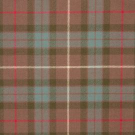 Fraser Hunting Weathered Light Weight Tartan Fabric-Front