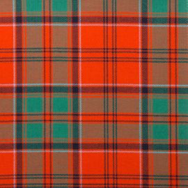 Grant Ancient Light Weight Tartan Fabric-Front