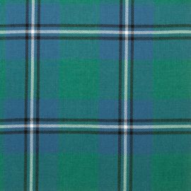 Irvine Ancient Light Weight Tartan Fabric-Front