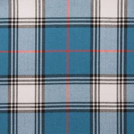 Kinnaird Ancient Light Weight Tartan Fabric-Front