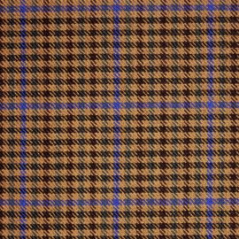 Kyle Check Tweed Light Weight Fabric-Front