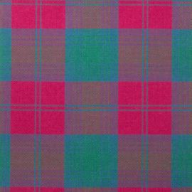 Lindsay Ancient Light Weight Tartan Fabric-Front