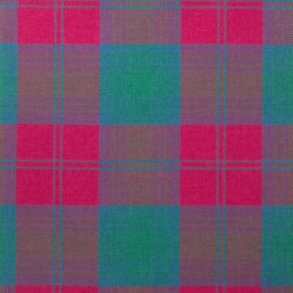 Lindsay Ancient Light Weight Tartan Fabric-Front