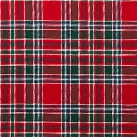 MacBean Modern Light Weight Tartan Fabric-Front