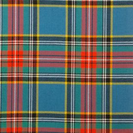 MacBeth Ancient Light Weight Tartan Fabric-Front