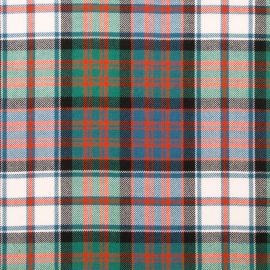 MacDonald Dress Ancient Light Weight Tartan Fabric-Front