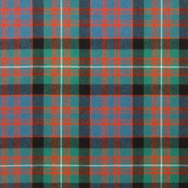 MacDonell of Glengarry Ancient Light Weight Tartan Fabric-Front