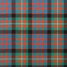 MacDonell of Glengarry Ancient Light Weight Tartan Fabric-Front