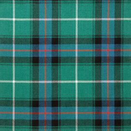 MacDonald of the Isles Hunting Ancient Light Weight Tartan Fabric-Front