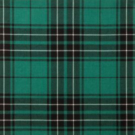 MacLean Hunting Ancient Light Weight Tartan Fabric-Front