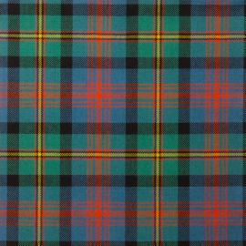 MacLennan Ancient Light Weight Tartan Fabric-Front