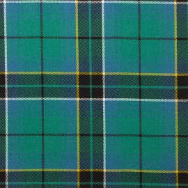 MacAlpine Ancient Light Weight Tartan Fabric-Front