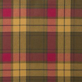 MacMillan Old Weathered Light Weight Tartan Fabric-Front