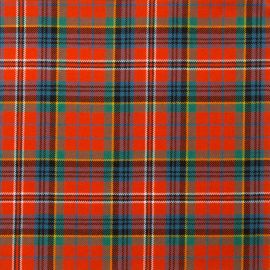 MacPherson Clan Ancient Light Weight Tartan Fabric-Front