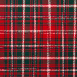 MacDougall Modern Light Weight Tartan Fabric-Front