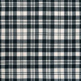 Scott Black & White Ancient Light Weight Tartan Fabric