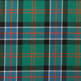 Sinclair Hunting Ancient Light Weight Tartan Fabric-Front