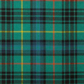 Stewart Hunting Ancient Light Weight Tartan Fabric-Front