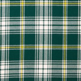 St Patrick Light Weight Tartan Fabric-Front