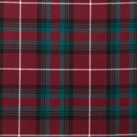 Stuart of Bute Modern Light Weight Tartan Fabric-Front