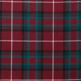 Stuart of Bute Modern Light Weight Tartan Fabric-Front