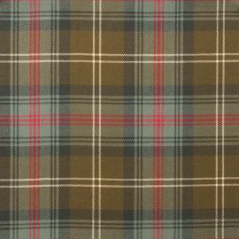 Sutherland Old Weathered Light Weight Tartan Fabric-Front