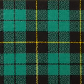 Wallace Hunting Ancient Light Weight Tartan Fabric-Front