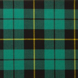 Wallace Hunting Ancient Light Weight Tartan Fabric-Front