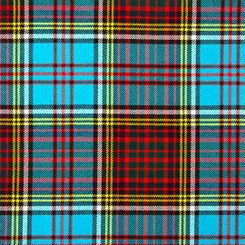 Anderson Modern Heavy Weight Tartan Fabric-Front