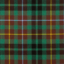 Buchanan Hunting Ancient Heavy Weight Tartan Fabric-Front