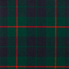 Barclay Hunting Modern Heavy Weight Tartan Fabric-Front