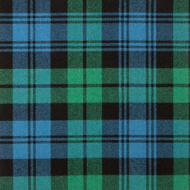 Black Watch Ancient Heavy Weight Tartan Fabric-Front