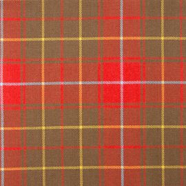 Burnett Weathered Heavy Weight Tartan Fabric-Front