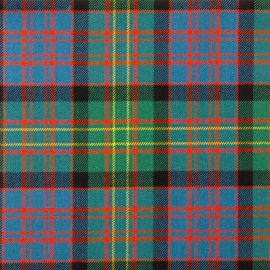 Bowie Ancient Heavy Weight Tartan Fabric-Front