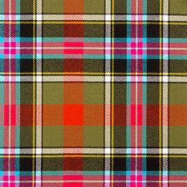 Bruce of Kinnaird Ancient Heavy Weight Tartan Fabric-Front