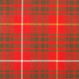 Bruce Weathered Heavy Weight Tartan Fabric-Front