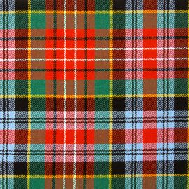 Caledonia Ancient Heavy Weight Tartan Fabric-Front