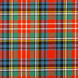 Christie Ancient Heavy Weight Tartan Fabric-Front