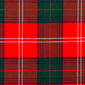 Chisholm Clan Modern Heavy Weight Tartan Fabric-Front