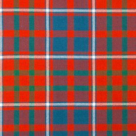 Cameron of Lochiel Ancient Heavy Weight Tartan Fabric-Front