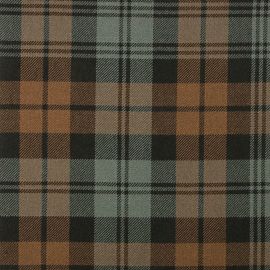 Campbell Clan Weathered Heavy Weight Tartan Fabric-Front