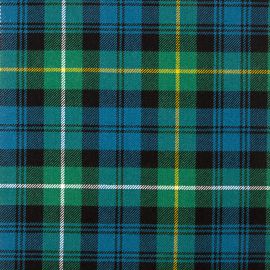 Campbell of Argyll Ancient Heavy Weight Tartan Fabric-Front