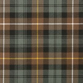 Campbell of Argyll Weathered Heavy Weight Tartan Fabric-Front