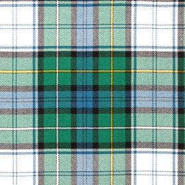 Campbell Dress Ancient Heavyweight Tartan Fabric - Single Width