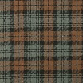 Campbell Old Weathered Heavy Weight Tartan Fabric-Front