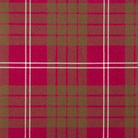 Crawford Weathered Heavy Weight Tartan Fabric-Front