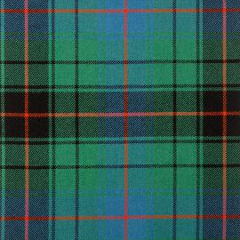 Davidson Clan Ancient Heavy Weight Tartan Fabric-Front