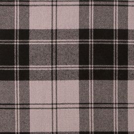 Douglas Grey Heavy Weight Tartan Fabric-Front