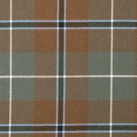 Douglas Weathered Heavy Weight Tartan Fabric-Front