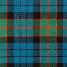 Fletcher of Dunans Ancient Heavy Weight Tartan Fabric-Front